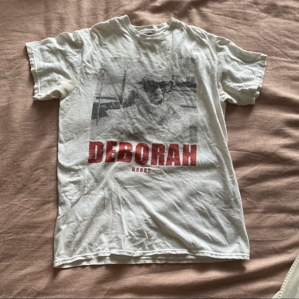 Deborah Harry Junk Food Tee! Blondie Graphic Tee Size M